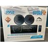 Image 1 : Lot of 1 PYLE Hydra Marine Stereo Receiver & Speaker Kit w/ Wireless BT Streaming