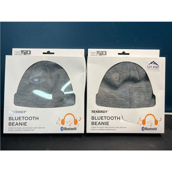 Lot of 2 Bluetooth Beanies/Toques