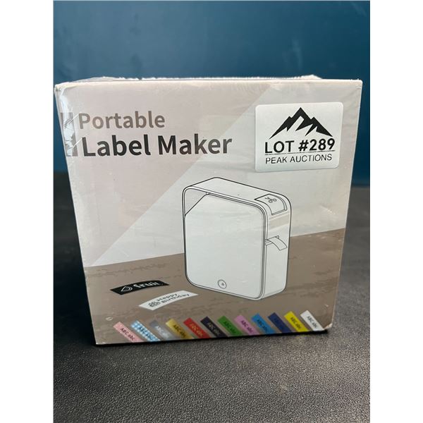 Lot of 1 Portable Label Maker