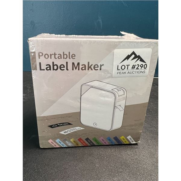 Lot of 1 Portable Label Maker