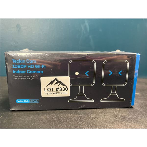 Lot of Teckin 1080P HD Wifi Indoor Security Cameras (2pack)