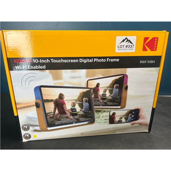 Lot of 1 KODAK 10-Inch Touchscreen Digital Photo Frame - WiFi - w/ 16GB Storage