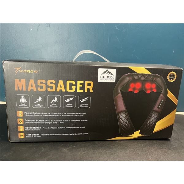 Lot of 1 Shiatsu Neck & Shoulder Heated Massager