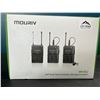 Image 1 : Lot of 1 Mouriv UHF Dual-Channel Wireless Lavalier Microphone System