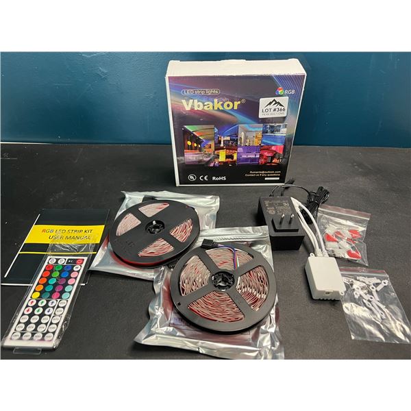 Lot of 1 LED Strip Light Kit w/ Remote Control - 32FT Length