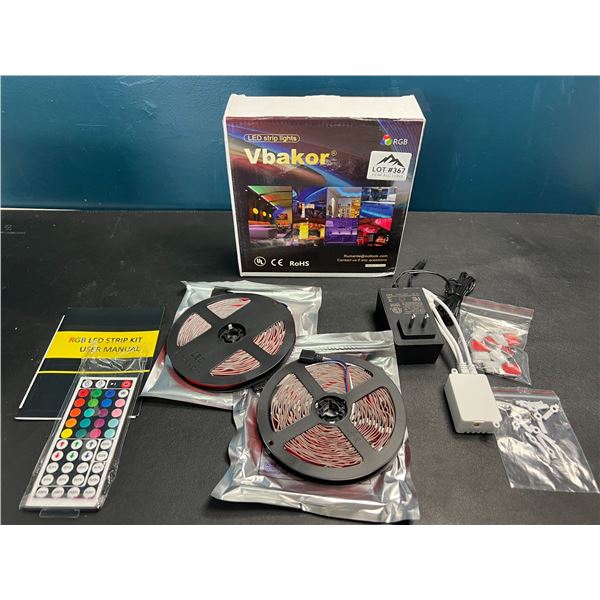 Lot of 1 LED Strip Light Kit w/ Remote Control - 32FT Length