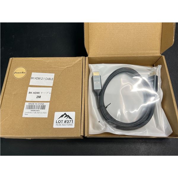 Lot of 2 8K HDMI 2.1 Cables