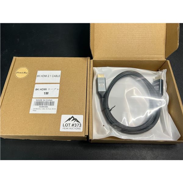 Lot of 2 8K HDMI 2.1 Cables