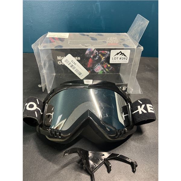 Lot of 1 Pair of Motocross Goggles