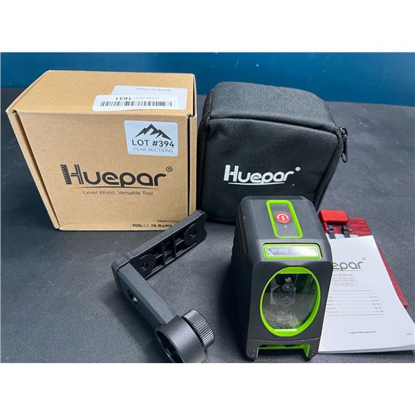 Lot of 1 Huepar Box-1R Self-Leveling Cross-Line Laser Level Tool