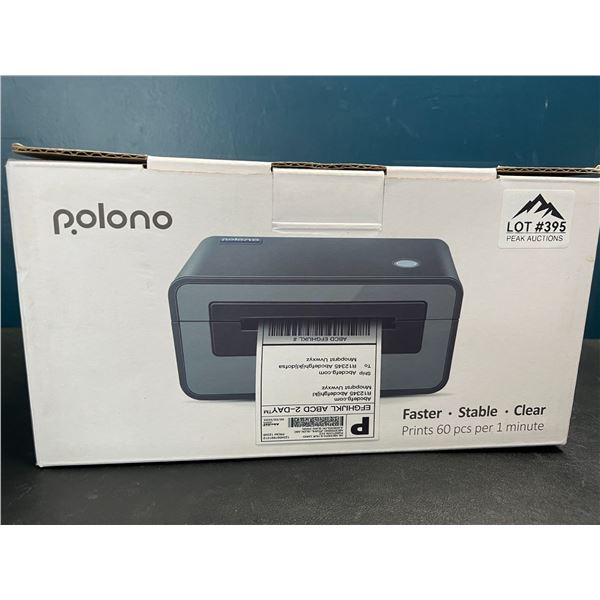 Lot of 1 Polono PL60 4x6 Thermal Label Printer for Shipping Labels