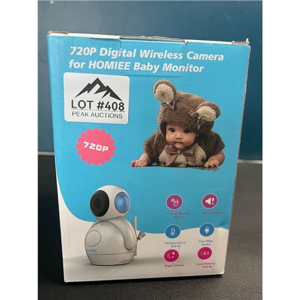 Lot of 1 Baby Monitor - 720P Digital Wifi Camera