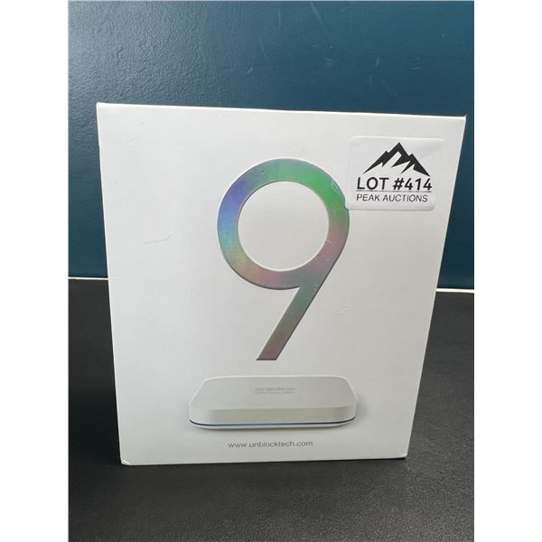 Lot of 1 Unblock Tech UBOX 9 Pro Max Android TV Box