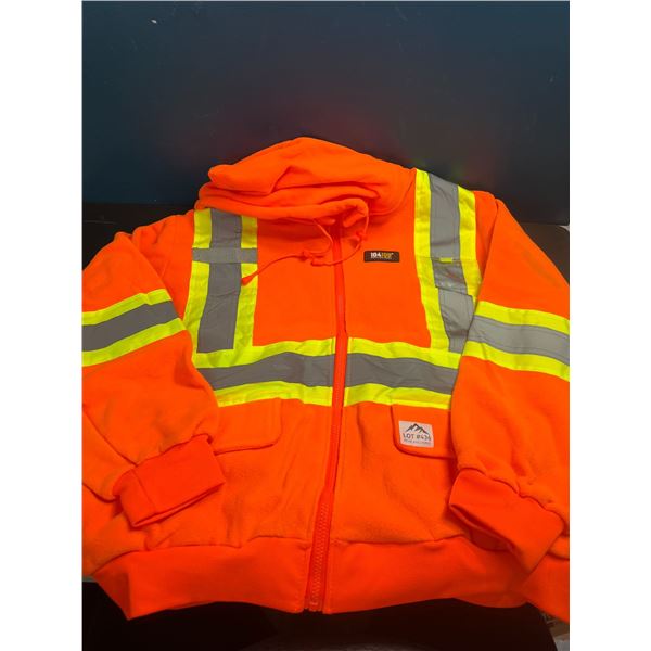Lot of 1 Reflective/Safety Work Hoodie - Size XL