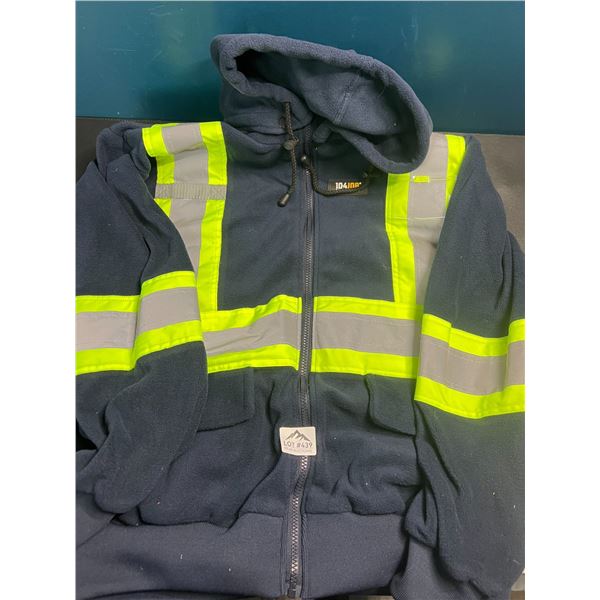 Lot of 1 Reflective/Safety Work Hoodie - Size Medium
