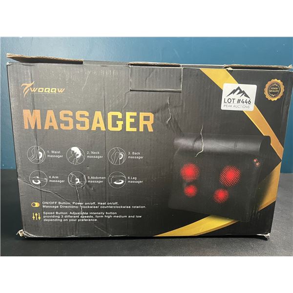 Lot of 1 Heated Massager for Neck, Back, & Body