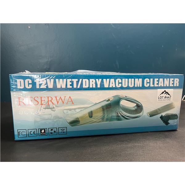 Lot of 1 Wet/Dry Car Vacuum Cleaner - DC 12V