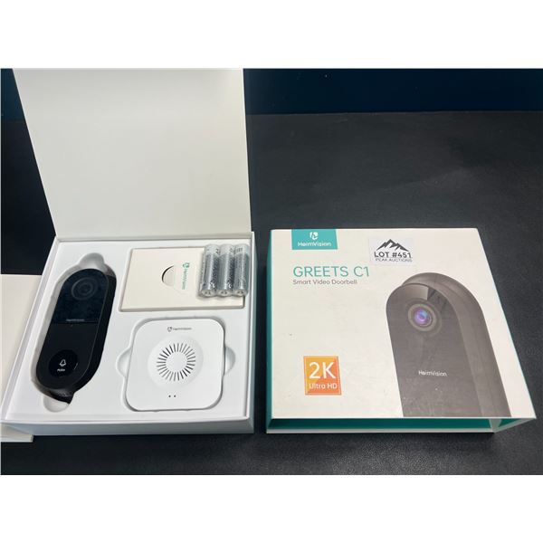 Lot of 1 HeimVision 2K Ultra HD Smart Video Doorbell