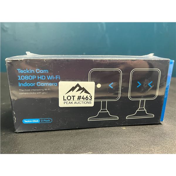 Lot of Teckin 1080P HD Wifi Indoor Security Cameras (2pack)