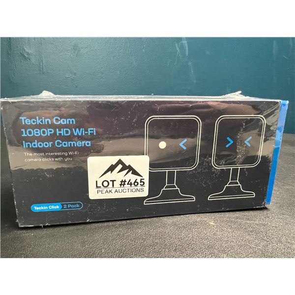 Lot of Teckin 1080P HD Wifi Indoor Security Cameras (2pack)