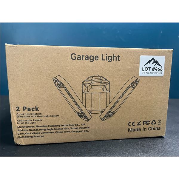Lot of LED Garage Lights - 2 Pack