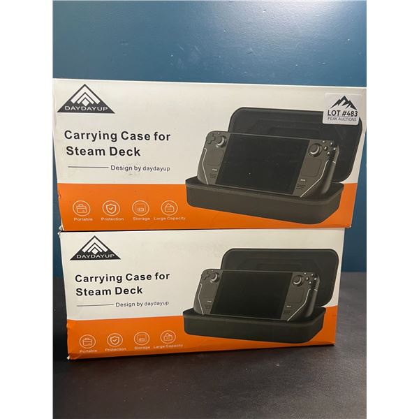 Lot of 2 Carrying Cases for Steam Deck