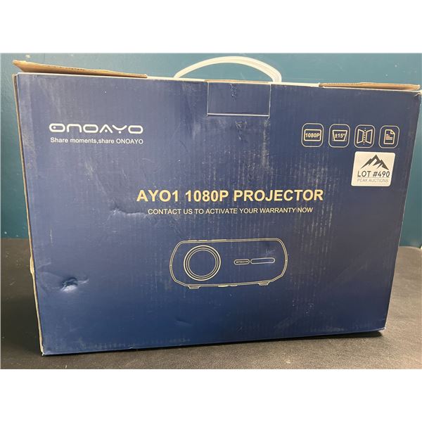 Lot of 1 AYO1 1080P Video Projector