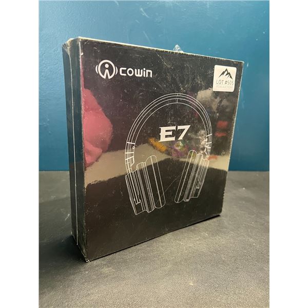 Lot of 1 Cowin E7 Wireless Noise-Cancelling Bluetooth Over-The-Ear Headphones