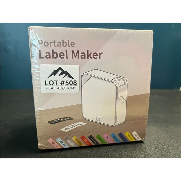 Lot of 1 Portable Label Maker
