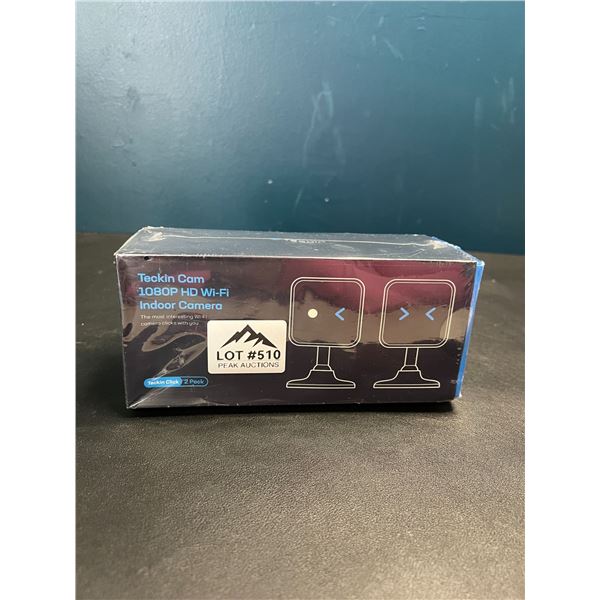 Lot of Teckin 1080P HD Wifi Indoor Security Cameras (2pack)
