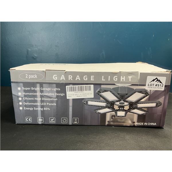 Lot of LED Garage Lights - 2 Pack