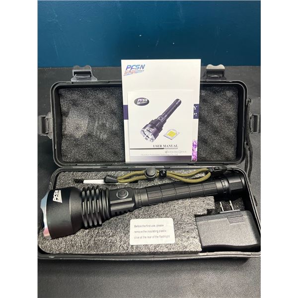 Lot of 1 Heavy-Duty Tactical Flashlight