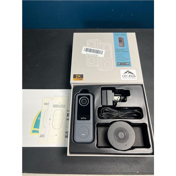 Lot of 1 2K Wired Smart Home Video Doorbell