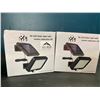 Image 1 : Lot of 2 LED Solar Lights w/ Motion Sensor Detection