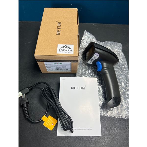 Lot of 1 Netum Bluetooth Barcode Scanner