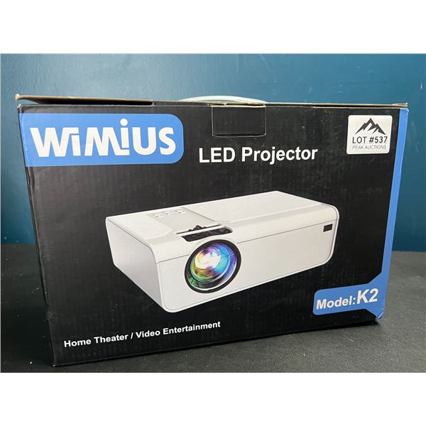 Lot of 1 Wimius K2 LED Projector