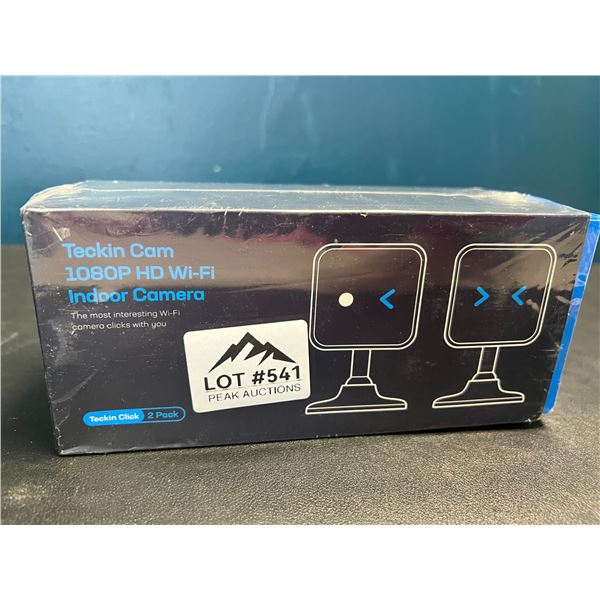 Lot of Teckin 1080P HD Wifi Indoor Security Cameras (2pack)