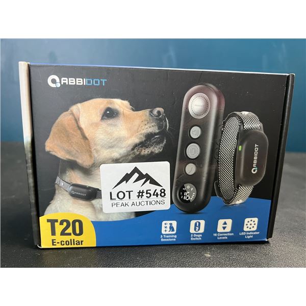 Lot of 1 T20 Dog Training Collar