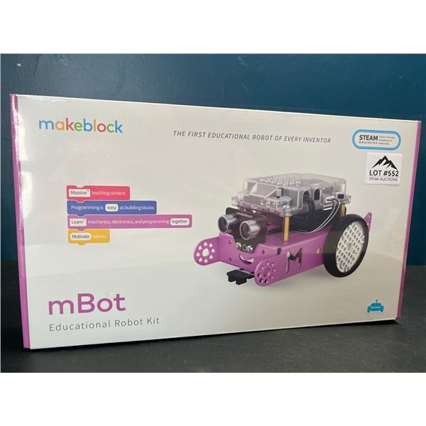 Lot of 1 MakeBlock mBot Educational Robot Kit