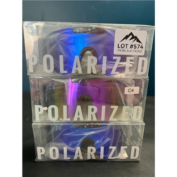 Lot of 3 Pit Viper Polarized Sunglasses
