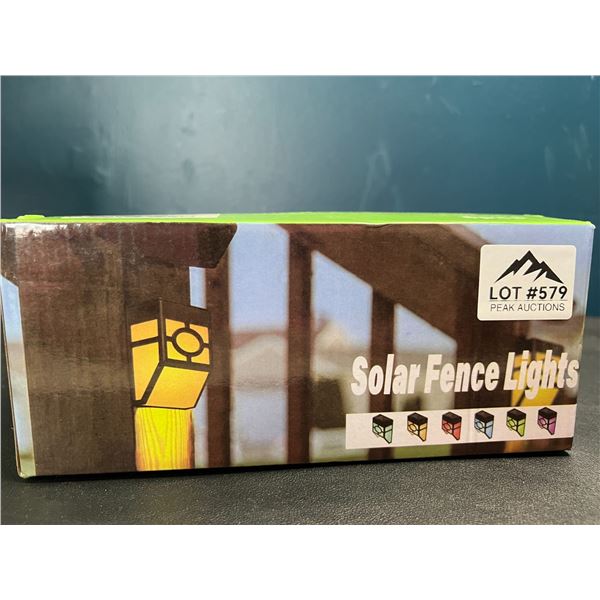 Lot of Solar Fence Lights - 6PCS