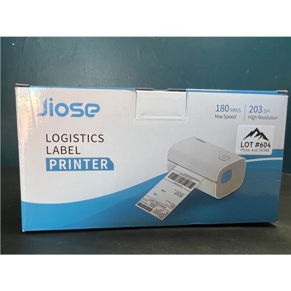 Lot of 1 Jiose Logistics Label Printer/Shipping Label Printer