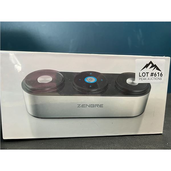 Lot of 1 Zenbre SoundBank Z3 Portable Bluetooth Speaker
