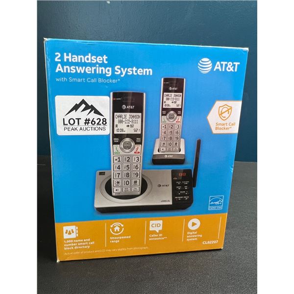 Lot of 1 AT&T 2 Handset Answering/Telephone System