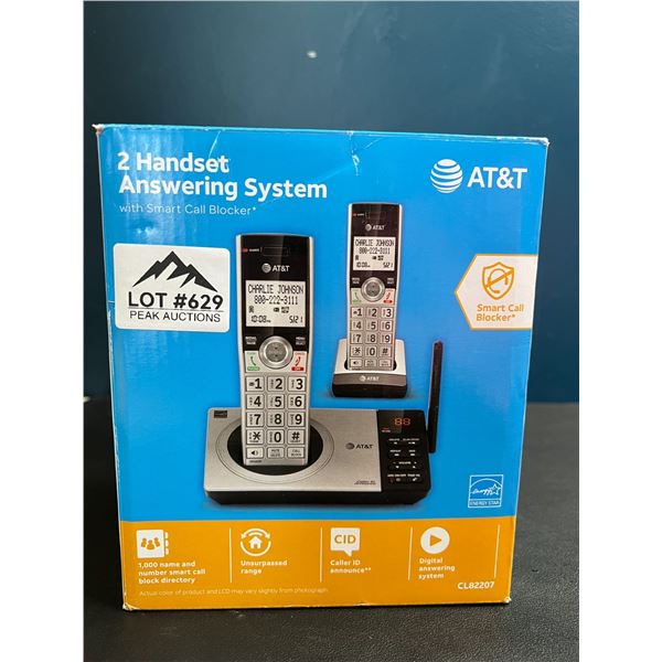 Lot of 1 AT&T 2 Handset Answering/Telephone System