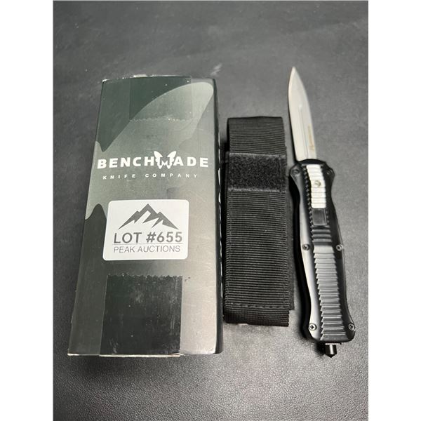 Lot of 1 Benchmade Out-The-Front Dagger-Style Automatic Knife