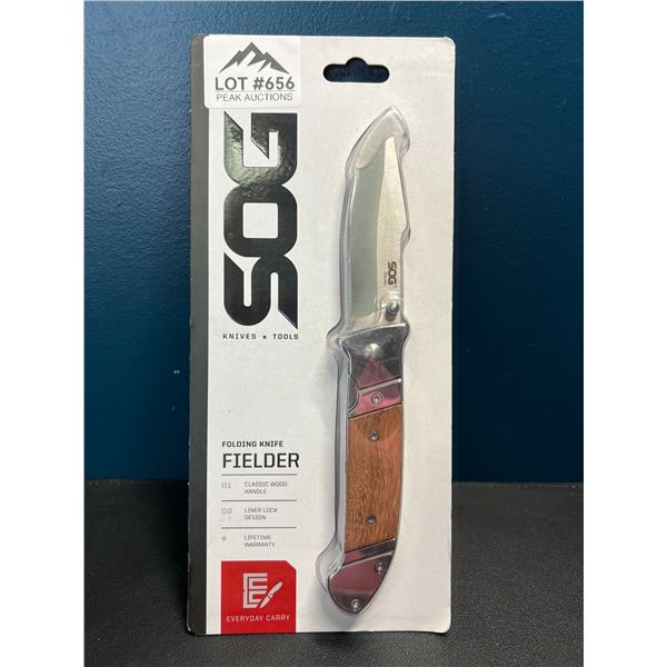 Lot of 1 SOG Fielder Folding Knife