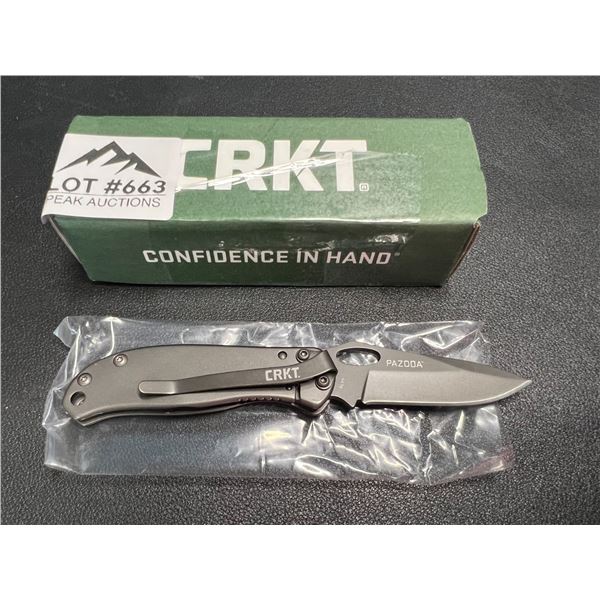 Lot of 1 CKRT Pazoda Folding Knife