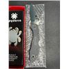 Image 2 : Lot of 1 Spyderco Delica Flat Ground Gray Folding Knife
