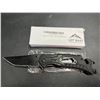 Image 1 : Lot of 1 Tactical/Survival Multifunctional Folding Knife - Black - w/ Rope Cutter/Bottle Opener